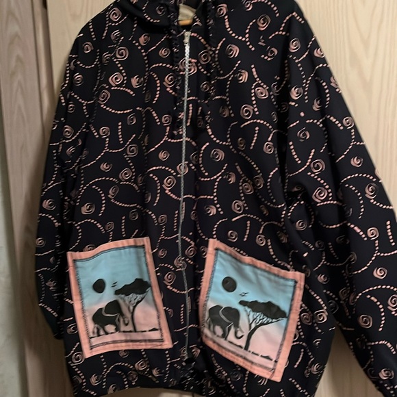 asian creations Jackets & Blazers - Asian creations jacket. For all the elephant lovers this is the jacket for you.